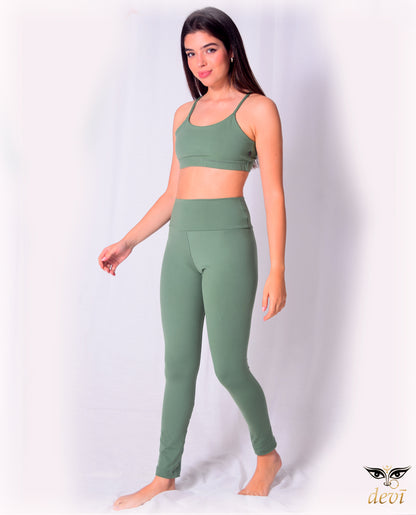 Legging Yoga Durga Devi | Suplex Aveludado