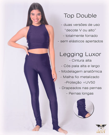 Legging Yoga Luxor Metálica Devi | Metálica