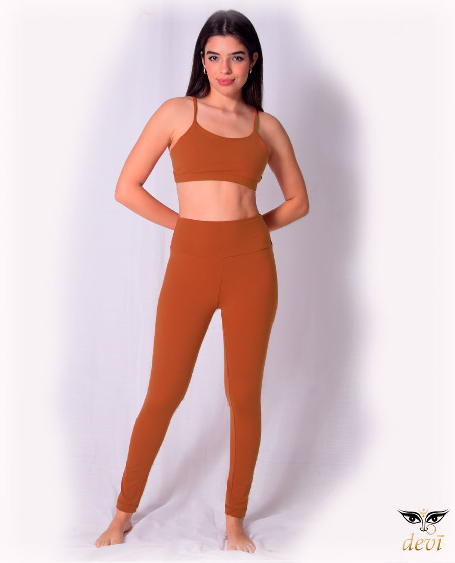 Legging Yoga Durga Devi | Suplex Aveludado