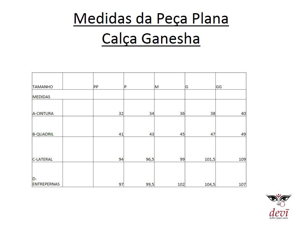 Calça Ganesha Devi