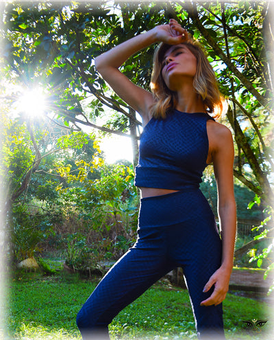 Legging Hatha Yoga Devi | Malha Texturizada