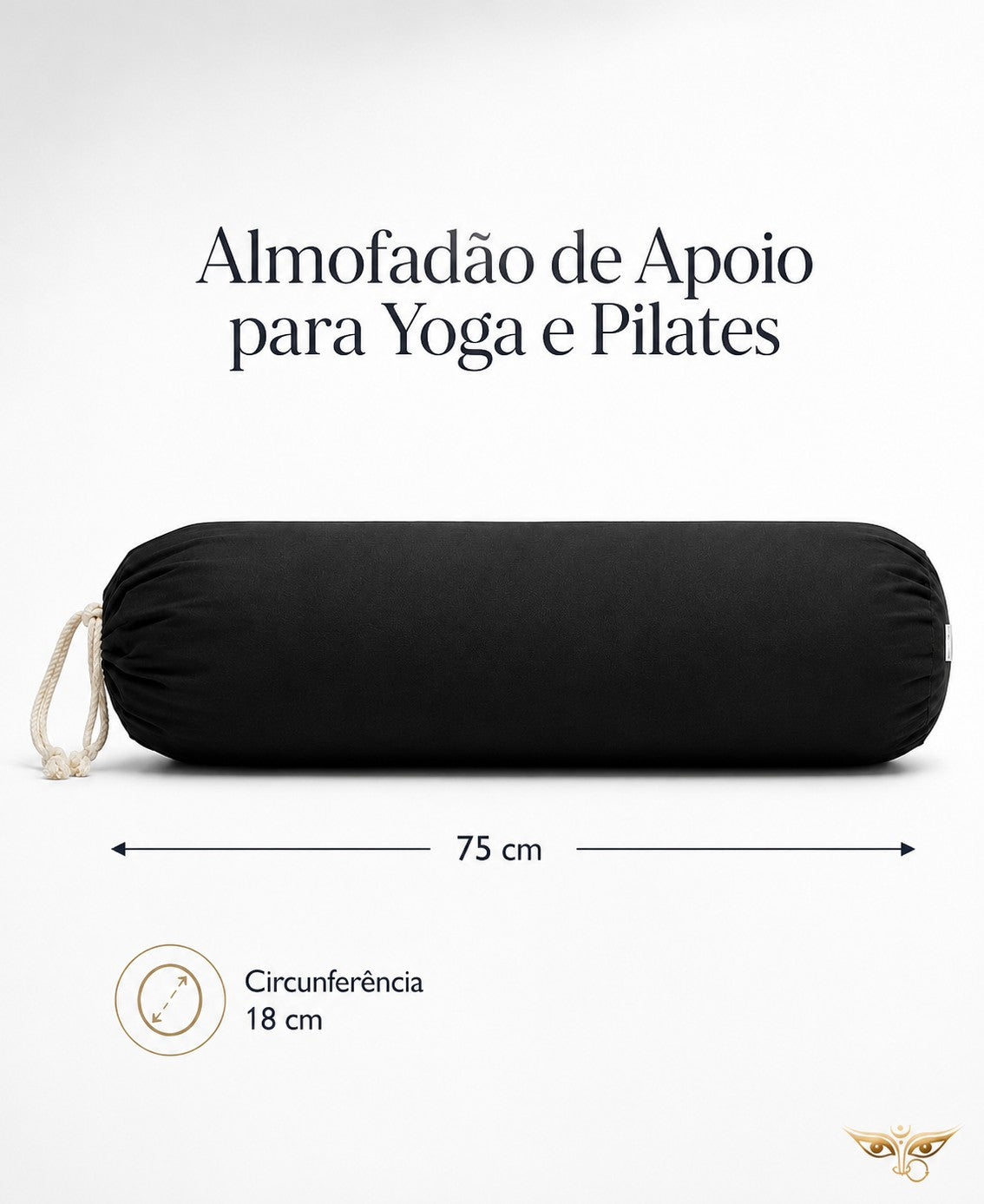 Bolster tipo almofadão de apoio  Devi