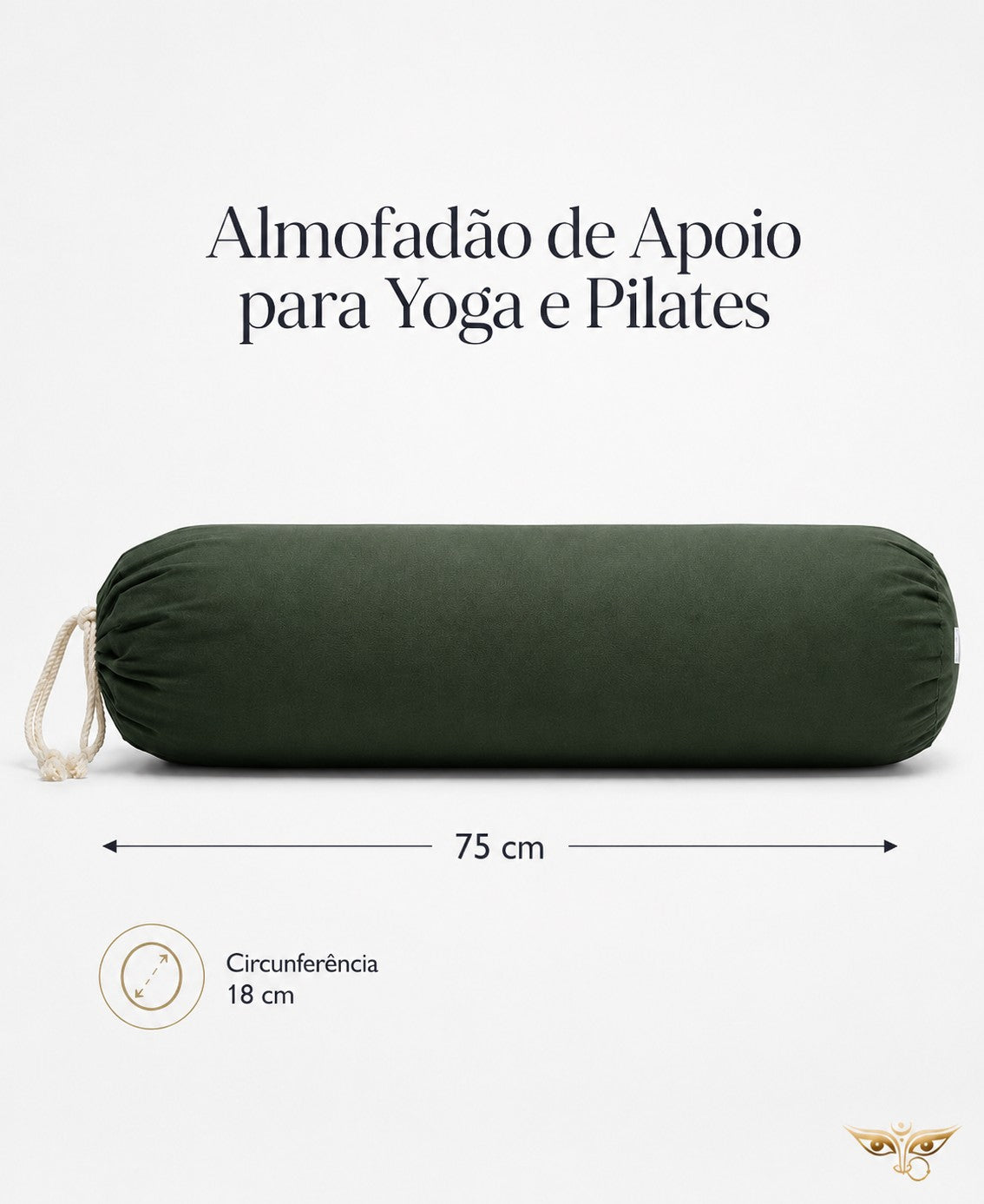 Bolster tipo almofadão de apoio  Devi
