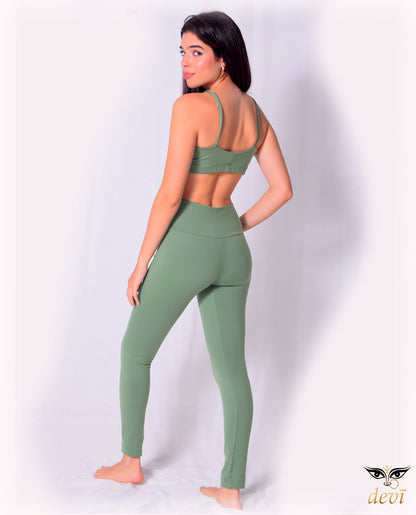 Legging Yoga Durga Devi | Suplex Aveludado