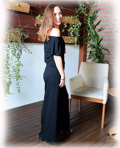 Calça Pantalona Wide leg Amar Devi