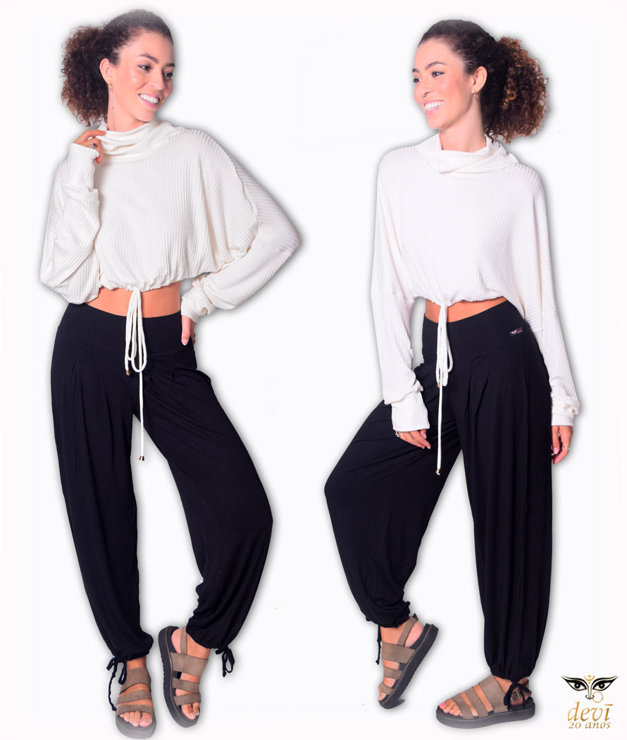 Calça Saruel Aladim balonê Mansa Devi