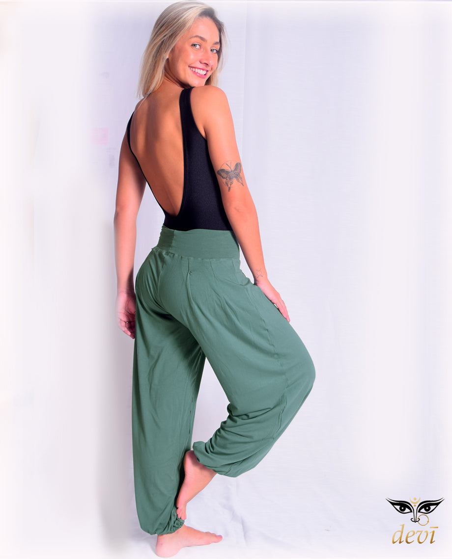 Calça Saruel Aladim balonê Mansa Devi
