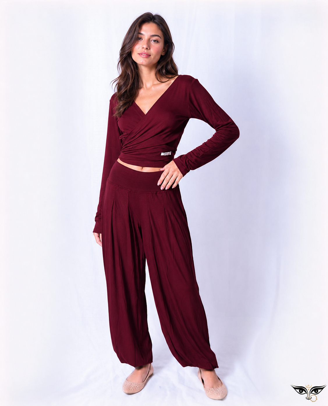 Calça Saruel Aladim balonê Mansa Devi